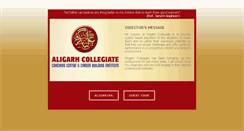 Desktop Screenshot of aligarhcollegiate.org